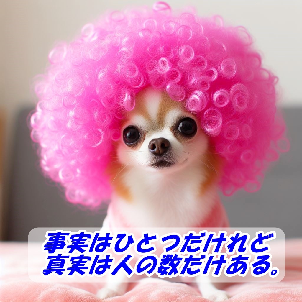 事実はひとつ
